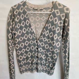 LOFT Brand Soft Button-Down Sweater